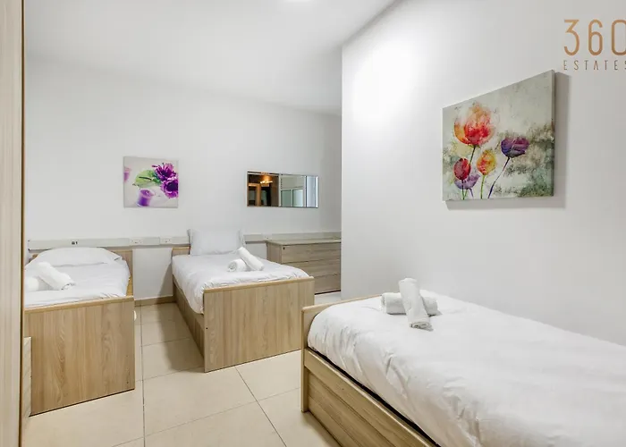 Apartman Spacious 4br In The Heart Of Swieqi By 360 Estates